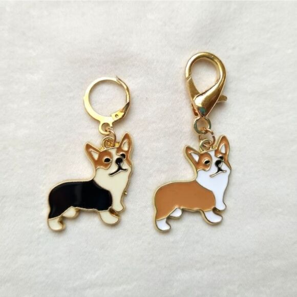 Corgi Keychain / Zipper Pull - 2 Keychains - Picture 4 of 7